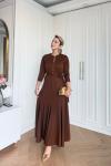 Oya Elbise Acı Kahve Acı Kahve