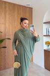 Özge Elbise Mint Yeşili  Mint Yeşili