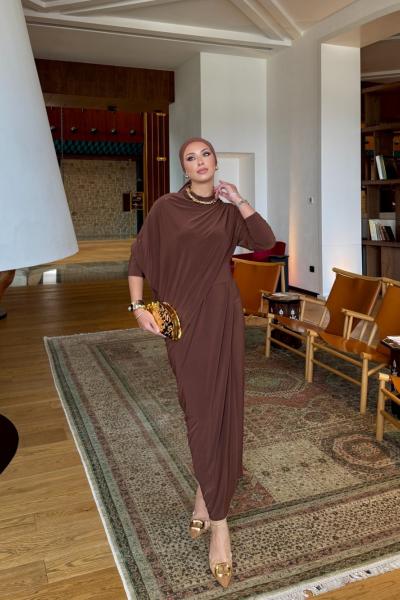 Özge Elbise Acı Kahve Acı Kahve