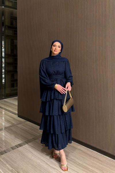 Canan Elbise Lacivert Lacivert