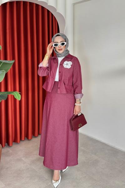 Pınar Takım Bordo Bordo