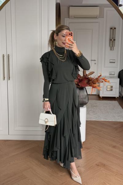 Reyhan Etekli Takım Haki HAKİ