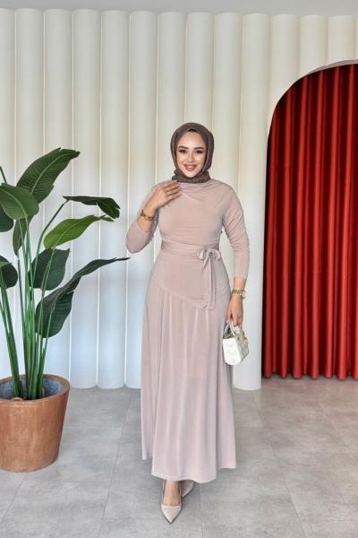 Reyhan Takım Bej Bej