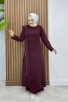Sadegül Takım Bordo Bordo