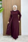 Sadegül Takım Bordo Bordo