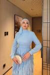 Safiye Elbise Mavi  Mavi