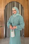 Sancak Etekli Takım Mint Yeşili Mint Yeşili