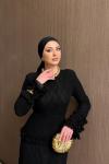 Saye  Elbise Siyah  SİYAH