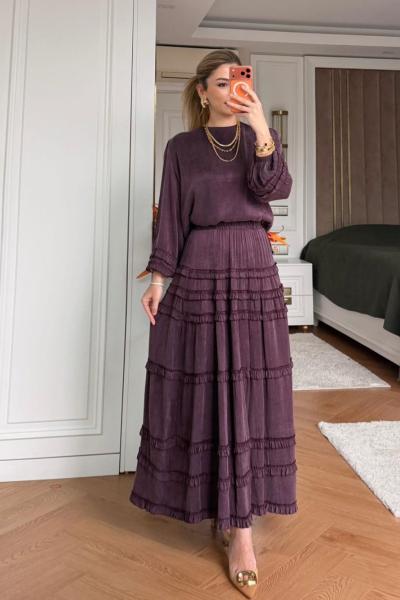 Selin Etekli Takım Mürdüm MÜRDÜM