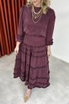 Selin Etekli Takım Bordo Bordo