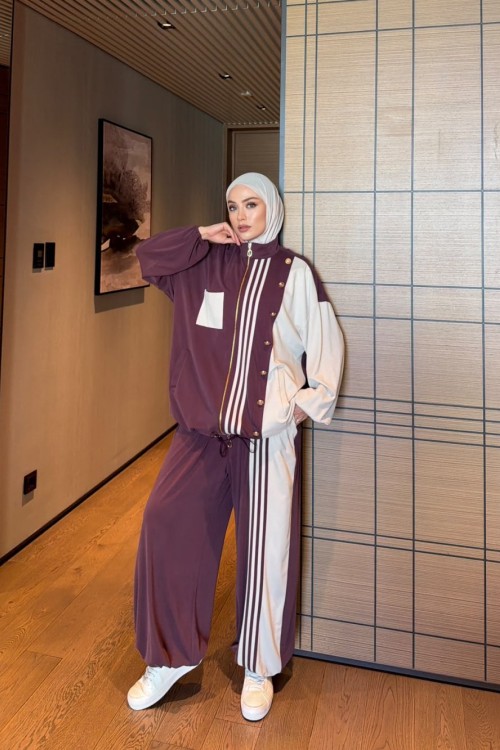 Selman Pantolon Takım Bordo  BORDO