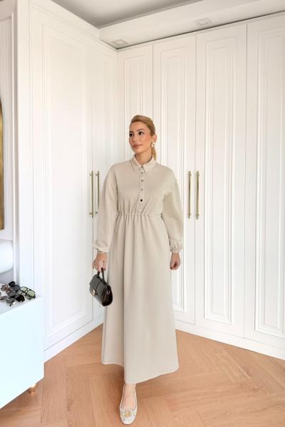 Sema Elbise Krem Krem