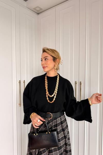 Senem Kazak Siyah Siyah