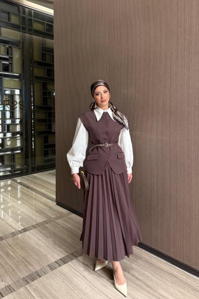 Serap Etekli Takım Acı Kahve Acı Kahve