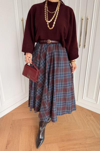 Sevilay Etek Lacivert Lacivert