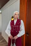 Şüheda Takım Bordo Bordo