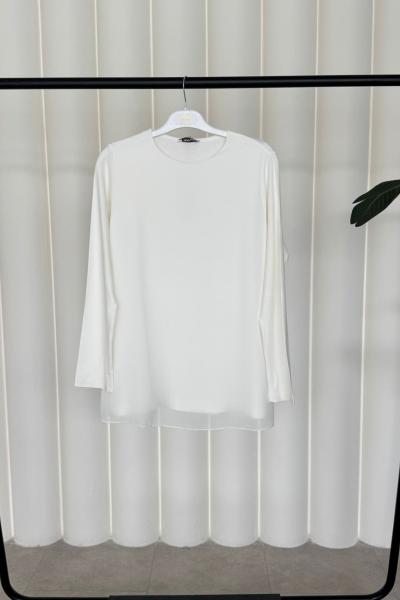 Şükran İçlik Beyaz Beyaz