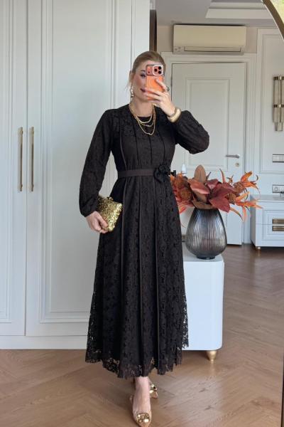 Sümbül Elbise Acı Kahve  Acı Kahve