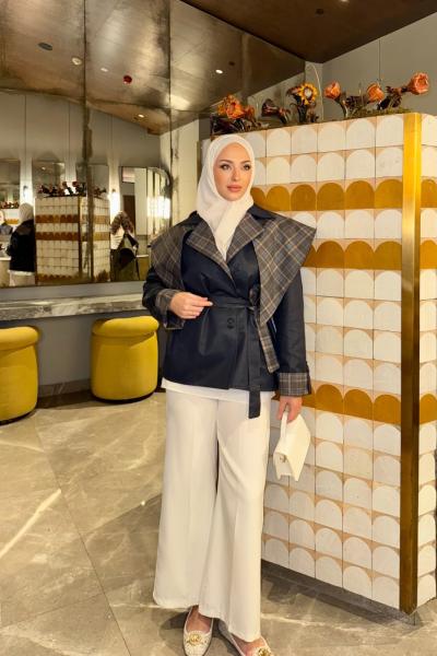 Talya Ceket Lacivert Lacivert