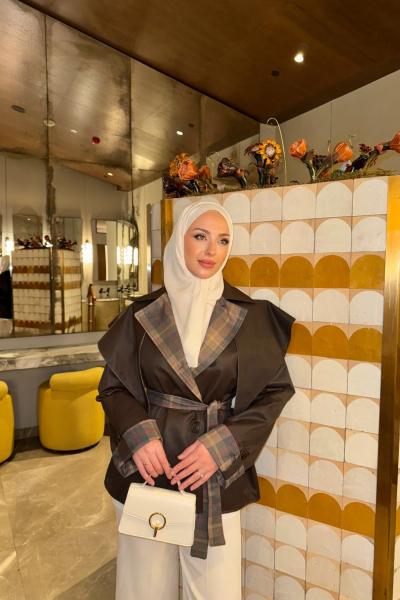 Talya Ceket Acı Kahve Acı Kahve