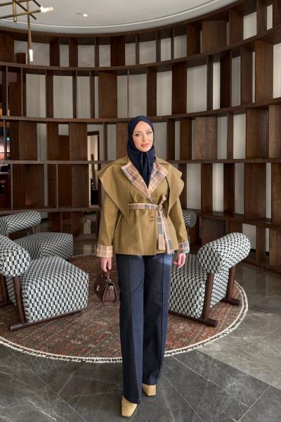 Talya Ceket Camel Camel