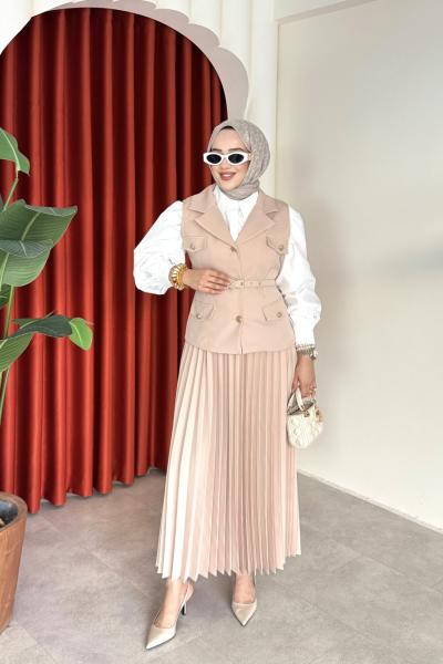 Tülin Takım Bej Bej