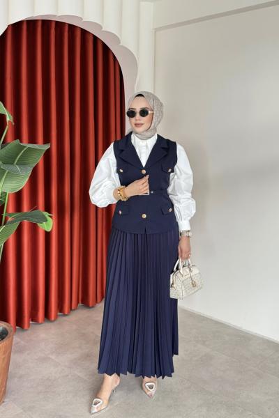 Tülin Takım Lacivert Lacivert