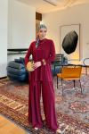 Ukte Takım Bordo Bordo