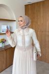 Ulviye Etekli Takım Bej BEJ