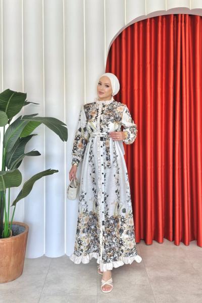 Ümmühan Elbise Siyah Siyah