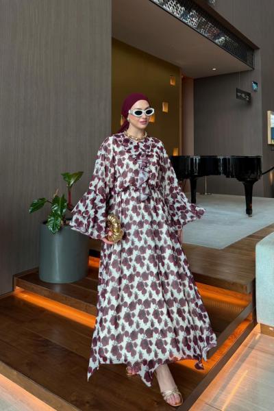 Vira Etek Takım Bordo  BORDO