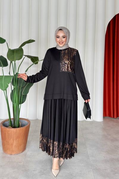 Yeliz Takım Siyah  Siyah