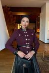 Zehra Etekli Takım Bordo Bordo