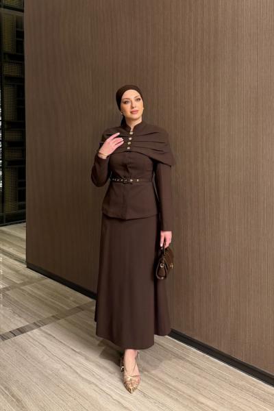 Zeliha Etekli Takım Kahve KAHVE