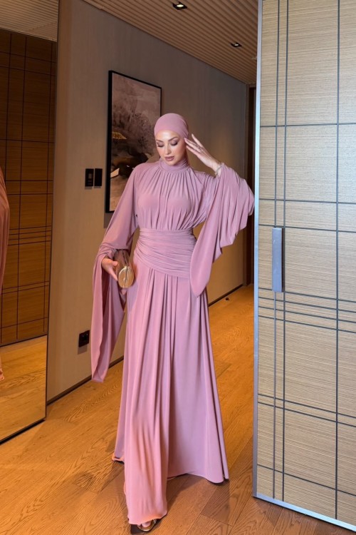 Ziynet Elbise Pembe PEMBE