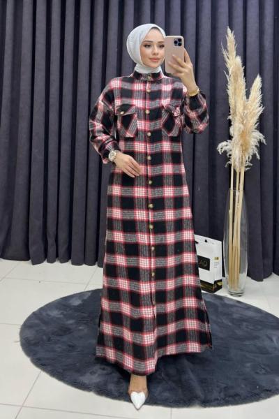 Havin Şanel Kap Çift Çepli - Siyah