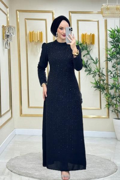 Kardelen Krep  Elbise