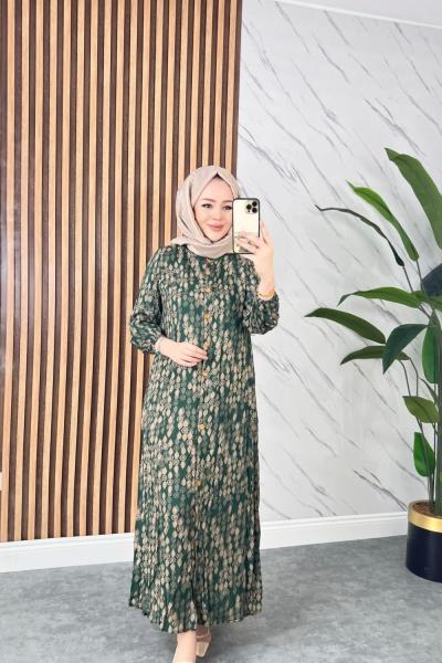 Nilay Pamuklu Viskon Elbise