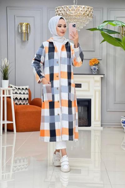 Şermin Polar Oduncu Gömlek - Sarı