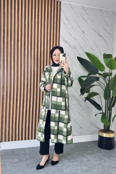 Şermin Polar Oduncu Gömlek - Kahve