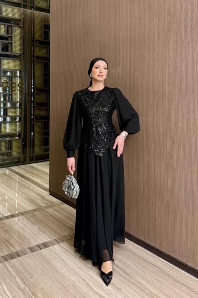 Zb Belgin Şifon Abiye