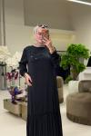 Begüm Elbise Siyah Siyah