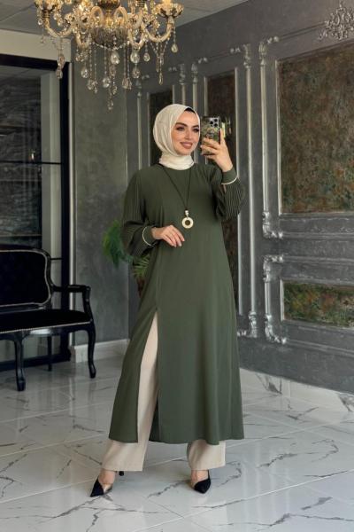 Belgin Takım Haki Haki