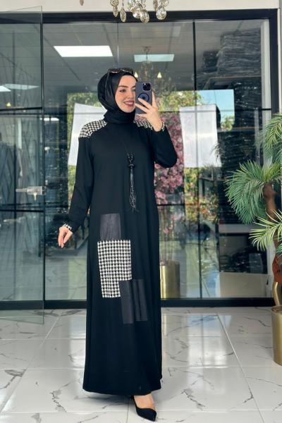 Beril Elbise Siyah Siyah