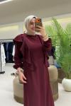 Eda Elbise Bordo Bordo