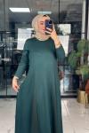 Elçin Elbise Yeşil Yeşil