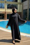 Eliz Abaya Siyah Siyah