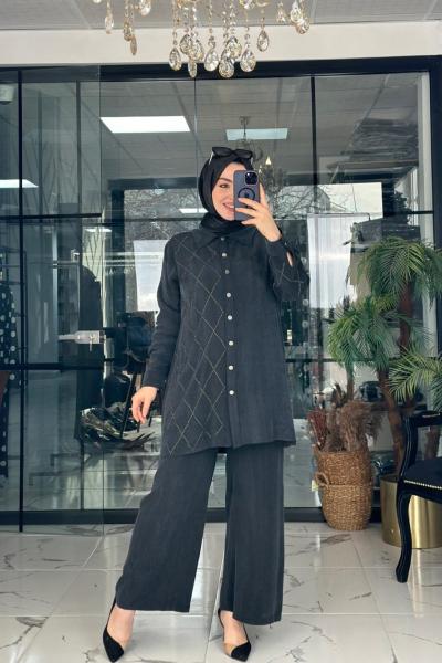 Ferah Takım Siyah Siyah