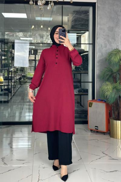 Gazel Takım-Bordo Bordo