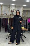 Gülce Takım Siyah Siyah